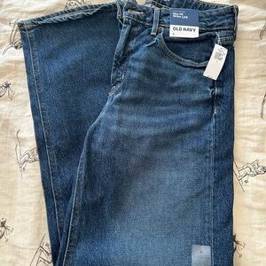 Old Navy Women's Sky-Hi Wide Leg Jeans